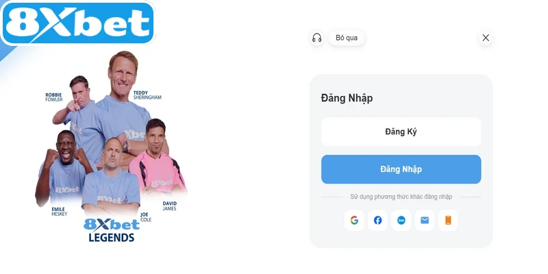 Quy trình thực hiện đăng nhập 8XBET chuẩn cho bạn 